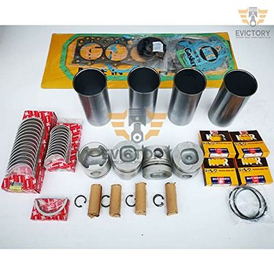 For ISUZU 4BD1 4BD1T engine overhaul rebuild kit piston ring liner gasket