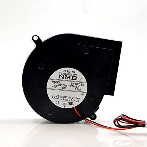 09533GA-12M-BA 12V Blower 12V 1.34A 9733 high air Volume Centrifugal Turbine Cooling Fan