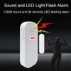 Door Pool Alarm with Remote Control, Door Chime with Adjustable Volume and LED Flash, Wireless Door Window Open Sensor Alarms for Home Kids Safety (1 Alarm with LED + 2 Remotes) view 2