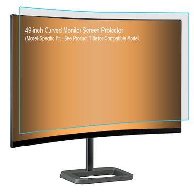 Photodon Anti-Glare Screen Protector to fit the Dell U4919DW 49-inch Curved Monitor with Installation Kit