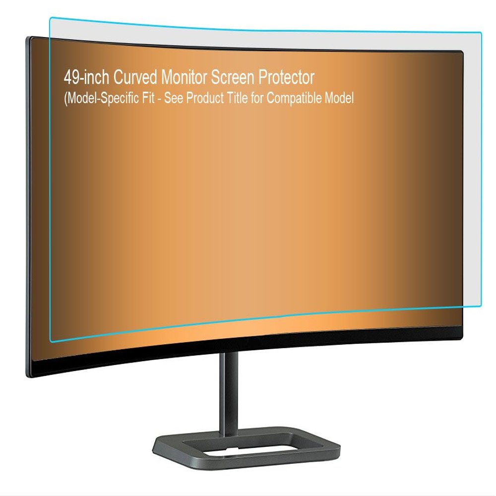 Photodon Anti-Glare Screen Protector to fit the Dell U4919DW 49-inch Curved Monitor with Installation Kit