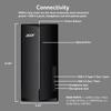 acer Aspire TC-1760-UR11 Desktop | 12th Gen Intel Core i5-12400 6-Core Processor | 16GB 3200MHz DDR4 | 512GB NVMe M.2 SSD | 8X DVD | Intel Wireless Wi-Fi 6E AX211 | Bluetooth 5.2 | Windows 11 Pro view 4