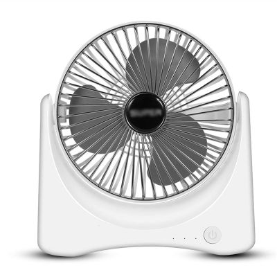 BENHAI Portable USB Desk Fan, Mini Fan 210 Rotation Angle Table Fan 4 Speeds Fan Quiet Fan USB Fan for for Home Bed Office Outdoor Travel 7.8X8X2.7 INCH (Color : B)