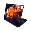 MightySkins Skin Compatible with Apple Magic Keyboard for iPad Pro 12.9" (3rd-6th Generation) - Andromeda | Protective, Durable, and Unique Vinyl Decal wrap Cover | Easy to Apply | Made in The USA,APIPSK1221-Andromeda view 1