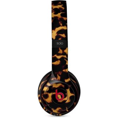 Skinit Decal Audio Skin Compatible with Beats Solo 3 Wireless - Tortoise Shell Design