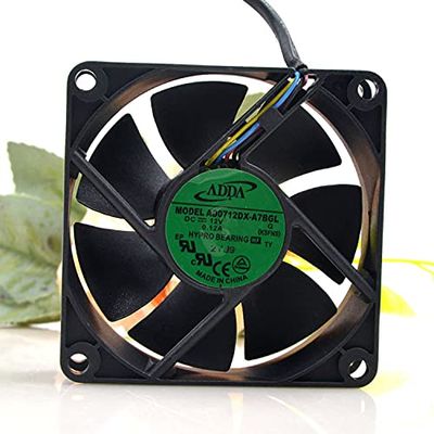AD0712DX-A7BGL 12V 70mm Fan 12V 0.12A 4-Wire Chassis Cooling Fan