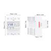 Walfront STVP-936 3-Phase Voltage Protector LCD Adjustable Self-Resetting 230V/400V AC 50A view 2