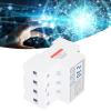 Walfront STVP-936 3-Phase Voltage Protector LCD Adjustable Self-Resetting 230V/400V AC 50A view 4