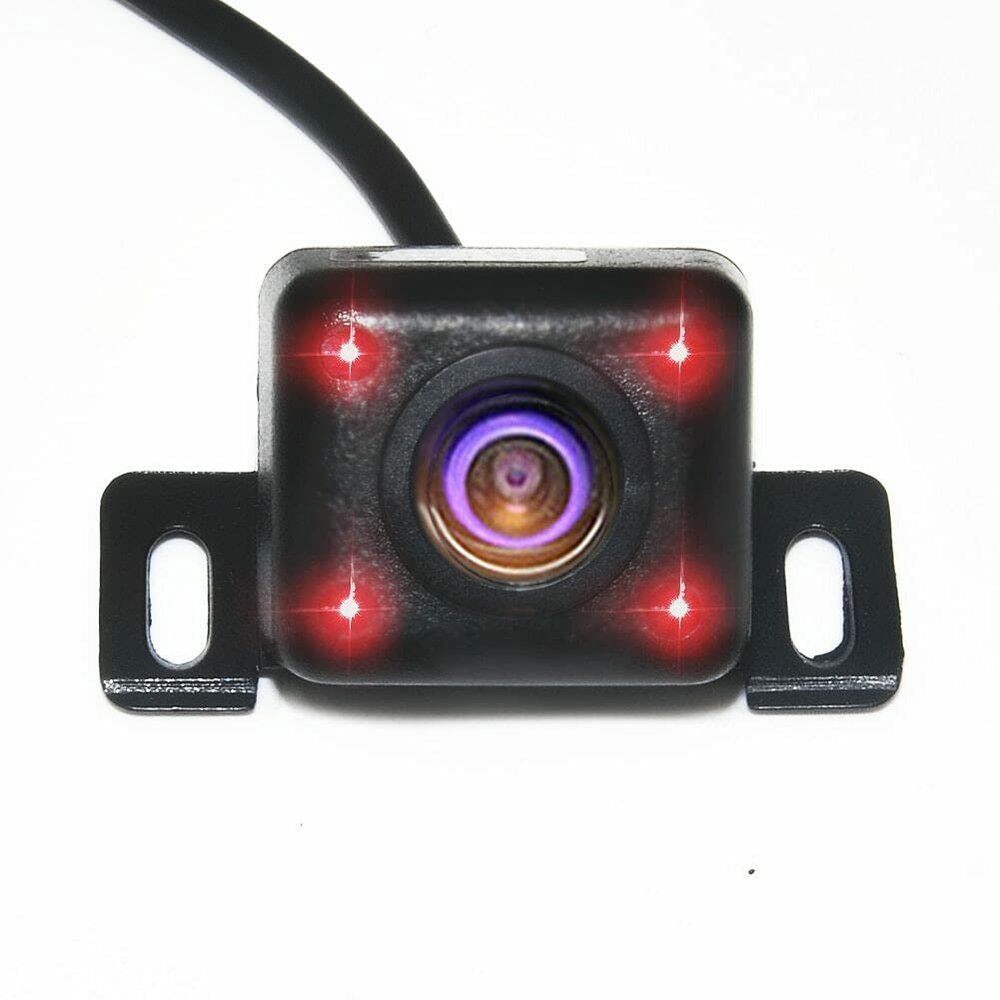 4LED Car Rear View Camera 170 Degree Wide Viewing Angle Reverse Backup CMOS/CCD Car Rearview Camera Monitor for Parking