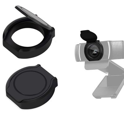2 Pack Universal Webcam Cover, Desktop Computer External Webcam Lens Covers Shutter Cap Hood, Streaming Web Camera Privacy Cover Clip Compatible with Logitech HD Pro Webcams C270/C615/C920/C930e/C922X