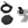 2 Pack Universal Webcam Cover, Desktop Computer External Webcam Lens Covers Shutter Cap Hood, Streaming Web Camera Privacy Cover Clip Compatible with Logitech HD Pro Webcams C270/C615/C920/C930e/C922X view 1