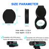 2 Pack Universal Webcam Cover, Desktop Computer External Webcam Lens Covers Shutter Cap Hood, Streaming Web Camera Privacy Cover Clip Compatible with Logitech HD Pro Webcams C270/C615/C920/C930e/C922X view 3