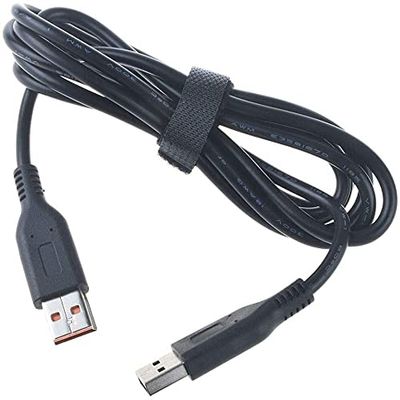6ft USB Charger Power Adapter Cable Cord Replacement for Yoga 900-13ISK 80SD Laptop