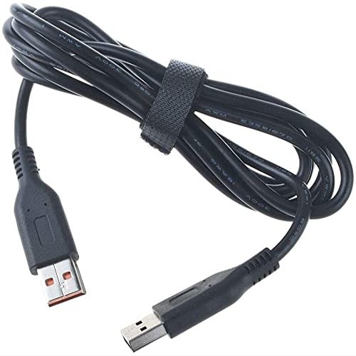 6ft USB Charger Power Adapter Cable Cord Replacement for Yoga 900-13ISK 80SD Laptop