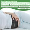 CyclonePlus Grounding pad, Grounding Belt Band Waist Protection for Men and Women, Breathable Back Brace Lumbar Support Belt.Grounding Conductive Carbon Leatherette for Better Sleep, Relieve Pain(S) view 4