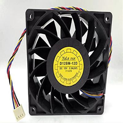 D12BM-12D YaLn Fan 12V 120mm Fan-12V 2.3A 12038 S7 T9+ Cooling Fan