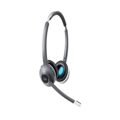Cisco Headset 561, Wireless Dual On-Ear DECT Headset with Standard Base for US & Canada, Charcoal (CP-HS-WL-562-S-US=)