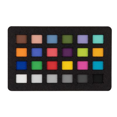 Calibrite ColorChecker Classic Nano Ultra Compact Color Reference Target for Macro/Close Up Photo and Video, 24 Patch Accuracy for White Balance and Color Grading, 1 x 1.6 inch (24 x 40mm) (CCC-Nano)