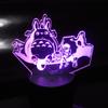 Fishing with Friends 6" Wide Laser Engraved 3D Effect Acrylic LED Desk Top Night Lamp view 4