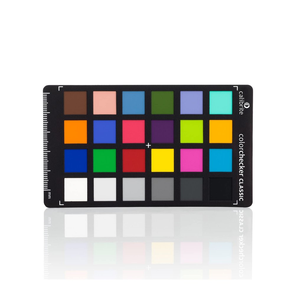 Calibrite ColorChecker Classic Mini Color Reference Target for Photo and Video Accuracy, 24 Patch Chart for White Balance/Color Grading, Compact Size for Travel and Production Workflows (CCC-MINI)
