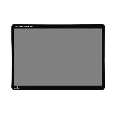 Calibrite ColorChecker Gray Balance 18% Gray Card for Accurate Exposure Metering and Neutral White Balance, Full Size 8 x 11.5 inch Spectrally Neutral Reference for Photo and Video Workflows (CCGB)