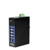TRENDnet 10-Port Industrial Gigabit L2 Managed DIN-Rail Switch, 8 X Gigabit, 2 X SFP Slots, DIN-Rail Mount, IP30, Vlan, Qos, Lacp, STP/Rstp, Bandwidth Management, TI-G102i (Renewed) view 1
