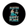 Jujutsu Is My Happiest Place Jiu Jitsu BJJ Martial Arts Kids PopSockets Swappable PopGrip view 3
