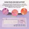BTS Tiny Tan Bangtan Round Mouse Pads, Designed with All 7 BTS Members! (Purple) view 3