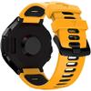 Band Compatible with Garmin Forerunner 735XT/220/230/235/235 Lite/620/630,Soft Silicone Replacement Watch Strap for Garmin Approach S20 S5 S6 Smart Watch,Adjustable Sport WatchBand (orange+black) view 3
