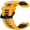 Band Compatible with Garmin Forerunner 735XT/220/230/235/235 Lite/620/630,Soft Silicone Replacement Watch Strap for Garmin Approach S20 S5 S6 Smart Watch,Adjustable Sport WatchBand (orange+black) view 4