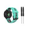 Band Compatible with Garmin Forerunner 735XT/220/230/235/235 Lite/620/630,Soft Silicone Replacement Watch Strap for Garmin Approach S20 S5 S6 Smart Watch,Adjustable Sport WatchBand (tear+black) view 1
