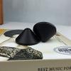 4PCS ebony wood Audio Isolation Shock Spikes Cones HiFi Mounts Stand Feet amplifier Speaker Shockproof Spikes Dia.43mm view 4