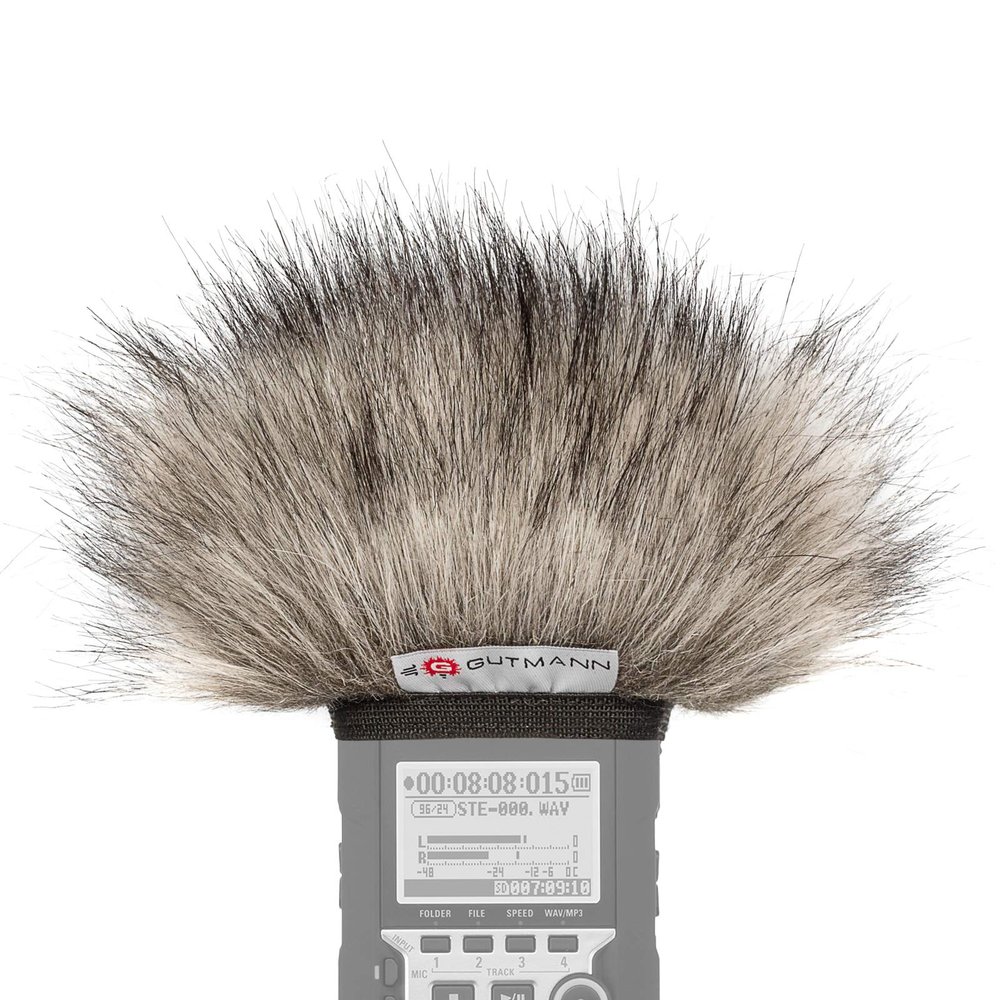 Gutmann Microphone Fur Windscreen Windshield for Sony PCM-A10 LYNX | Made in Germany