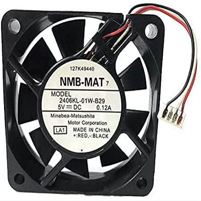 2406KL-01W-B29 60mm Fan 5V 0.12A 606015mm 3-Wire Silent Fan
