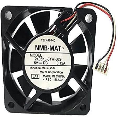 2406KL-01W-B29 60mm Fan 5V 0.12A 606015mm 3-Wire Silent Fan