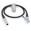 SZRMCC Kinefinity KineMON Monitor 14 pin Male to Right Angle 14 pin Male LCD EVF Video Cable for Kinefinity Terra MAVO LF Camera (30cm) view 1