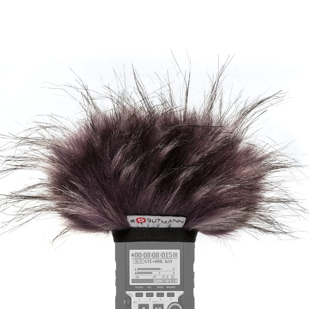 Gutmann Microphone Fur Windscreen Windshield for Zoom Q2 HD Neptune | Made in Germany