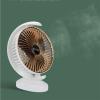 BENHAI Quiet Mini USB Desk Fan, Portable Fan 3 Speeds Fan USB Fan for Home Bed Office Outdoor Travel 7.87 X 9 INCH (Color : Gold) view 4