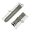 AISPORTS Compatible with Garmin Forerunner 965/955/945/935/745 Band Silicone, 22mm Quick Fit Watch Band Soft Sport Wristband Bracelet Replacement Band for Garmin Instinct 2/Instinct/Instinct Crossover view 4
