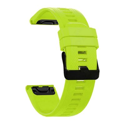 AISPORTS Compatible for Garmin D2 Delta/D2 Mach 1 Band Silicone, 22mm Quick Fit Watch Band Soft Flexible Breathable Silicone Sport Wristband Bracelet Replacement Band for Garmin Quatix 7 Pro/7/6/5