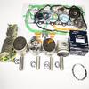 For Mitsubishi PAJERO engine 4M40 4M40T 4M40-T crankshaft with engine rebuild kit piston + piston ring + cylinder liner + full gasket kit + big small end bearing view 2