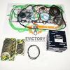 For Mitsubishi PAJERO engine 4M40 4M40T 4M40-T crankshaft with engine rebuild kit piston + piston ring + cylinder liner + full gasket kit + big small end bearing view 4