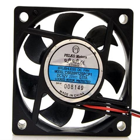 C6020H12SPCP1 12V 60mm Fan 12V 0.17A Gale Volume Chassis Fan