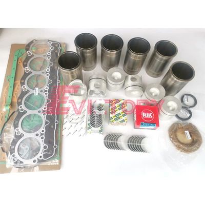 For MITSUBISHI TRUCK EXCAVATOR engine 6D14-T 6D14 6D14T overhaul rebuild kit piston + ring + cylinder liner camisa + crankshaft connecting rod bearing + cylinder head gasket kit