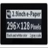 2.9inch Touch E-Paper Display HAT for Raspberry Pi 4B/3B+/3B/2B/Zero/Zero W/WH, 296128 Pixel 5-Points Black/White 3.3V/5V Capacitive Touch E-Ink Screen, SPI Interface Support Partial Refresh view 1
