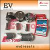 For Mitsubishi excavactor S3L S3L2 engine rebuild overhaul repair kit piston + ring+ cylinder liner + full head gasket kit + crankshaft connecting rod bearing set view 4