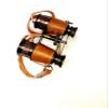 Ganga Nautical 4 inch Primitive Antique Style Brass Binocular with Leather Safety Cover Who Make it More Attractive & Unique, Vintage Gifts Telescope, Ideal for Gifting view 3