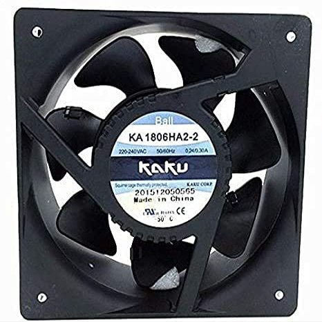 KA1806HA2-2 AC220/240V 0.24/0.30A 18060 Cooling Fan