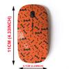 2.4G Wireless Mouse with Cute Pattern Design for All Laptops and Desktops with Nano Receiver - bat view 2
