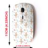 2.4G Wireless Mouse with Cute Pattern Design for All Laptops and Desktops with Nano Receiver - Cute Parrot Doodle view 2